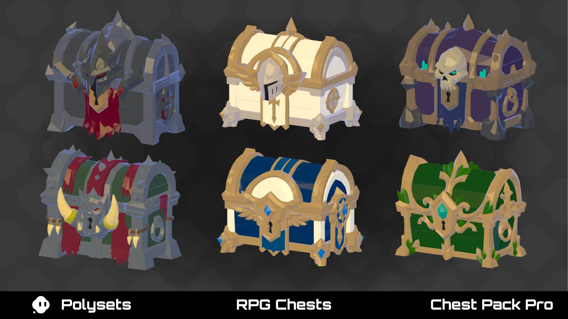 RPG treasure chest collection, set one