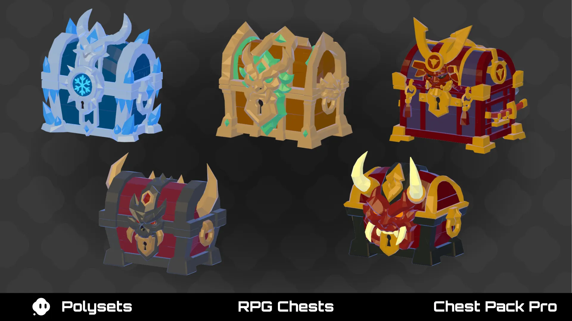 RPG treasure chest collection, set two